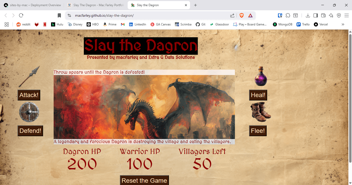 Slay The Dagron screenshot