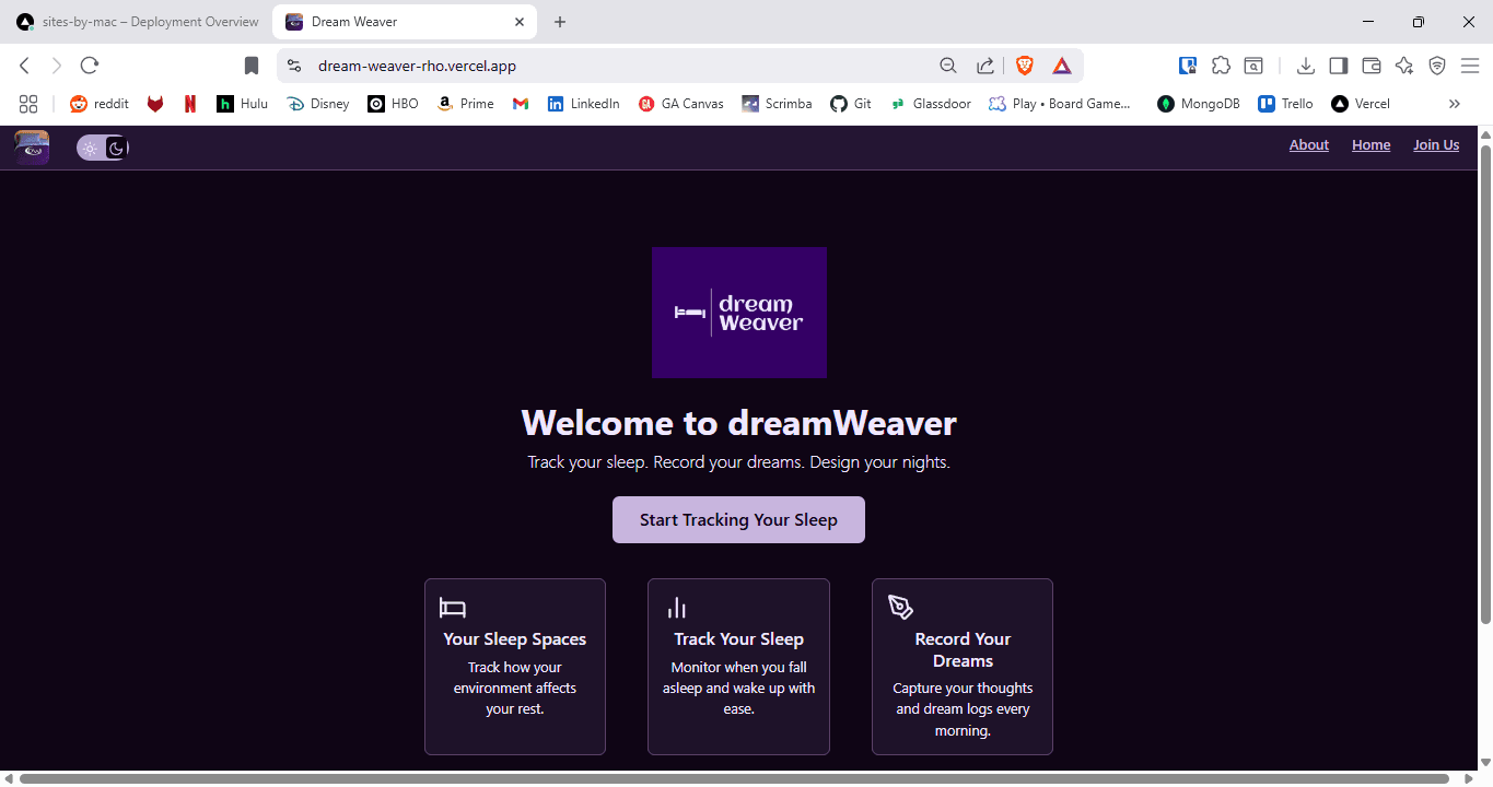 DreamWeaver: Dream Journaling & Mindfulness App screenshot